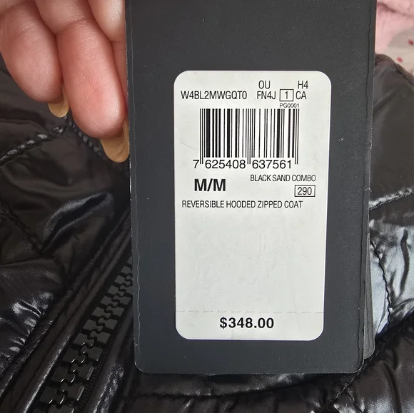 Guess Reversible Quilted Jacket - Picture 3 of 4